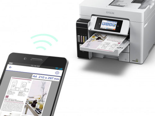 Epson EcoTank ET-5880 Inkjet A4 4800 x 2400 DPI 32 ppm Wi-Fi Epson EcoTank ET-5880 Inkjet A4 4800 x 2400 DPI 32 ppm Wi-Fi